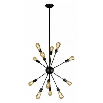 Люстра на штанге iLamp Spider Loft209-12B-2