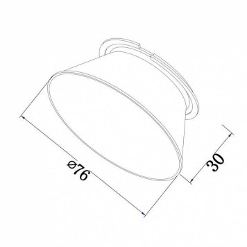 Вставка декоративная Maytoni Virar C060-01BS-2