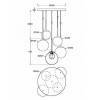 Подвесной светильник Maytoni Basic form MOD521PL-05G