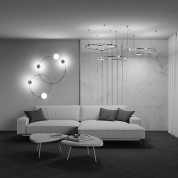 Накладной светильник Plato TR152-1-7W3K-PT-3