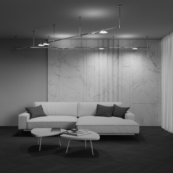 Накладной светильник Plato TR153-1-10W3K-PT-3