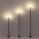 Наземный высокий светильник Odeon Light NATURE 7120/3GLB