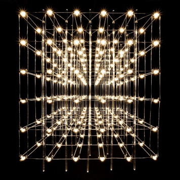 Подвесная люстра O-LUCE Cosmic Glass ячейка 15*15 см 1094011-6-2