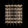 Подвесная люстра O-LUCE Cosmic Glass ячейка 15*15 см 1094011-6