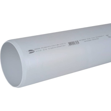 Труба Sinikon ПП D 110 L 1000 S 3,4 Rain Flow (500089.F)-5