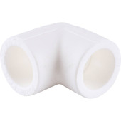 Угольник 90* Kalde d=20 для полипропиленовых труб под сварку (цвет белый) (3212-elb-200000)