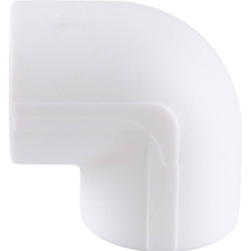 Угольник Kalde d=20 90 градусов для сварки полипропиленовых труб (белый)-4