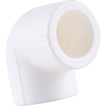Угольник Kalde d=20 90 градусов для сварки полипропиленовых труб (белый)-5
