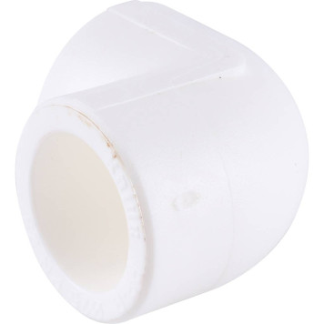 Угольник Kalde d=25 90 градусов для сварки полипропиленовых труб (белый)-3