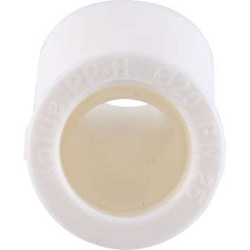 Угольник Kalde d=20 45 градусов для сварки полипропиленовых труб (белый)-7