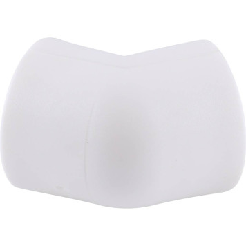 Угольник Kalde d=25 45 градусов для сварки полипропиленовых труб (белый)-3