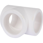 Тройник Kalde d=90 для полипропиленовых труб под сварку (цвет белый) (3212-teo-900000)