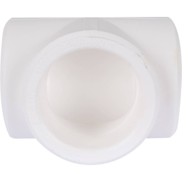 Тройник Kalde d=90 для сварки полипропиленовых труб (белый)-1