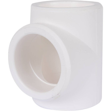 Тройник Kalde d=90 для сварки полипропиленовых труб (белый)-4