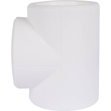 Тройник Kalde d=90 для сварки полипропиленовых труб (белый)-6