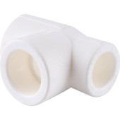 Тройник переходной Kalde 25х25х20 для полипропиленовых труб под сварку (цвет белый) (3212-tio-252520)