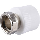 Муфта комбинированная Kalde с накидной гайкой 32х1 для полипропиленовых труб под сварку (3222-tun-321000)