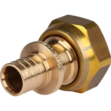 Фитинги REHAU RAUTITAN Переходник 16-G 3/4 RX+ для труб из сшитого полиэтилена с накидной гайкой аксиальный-1