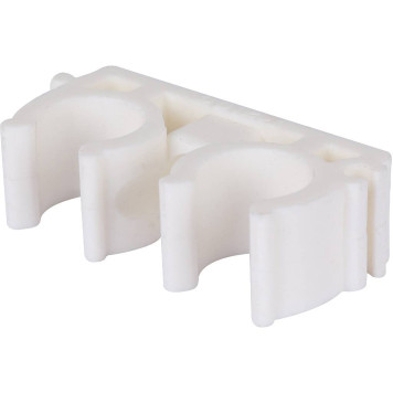 Двойное крепление Kalde для сварки полипропиленовых труб d=16, белое-4