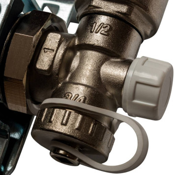 Коллектор STOUT из нержавеющей стали 3 вых. без расходомеров-6