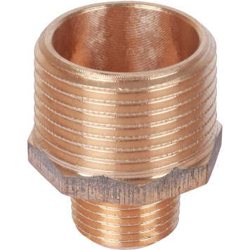 Ниппель переходной Viega 3245 НР, 1х1/2, бронза-1