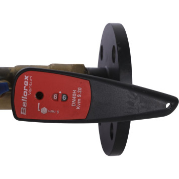 Клапан балансировочный BROEN Venturi FODRV с дренажем DN 040 PN 16 Kvs=22 м3/ч-6