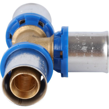 Тройник равнопроходный APE 20х20х20 для металлопластиковых труб прессовой-2