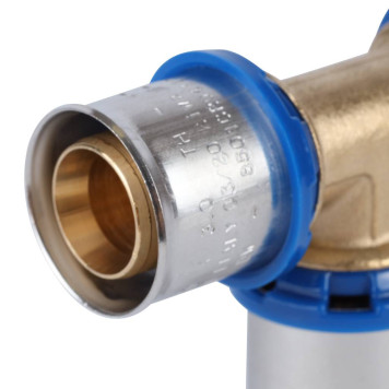 Тройник равнопроходный APE 26х26х26 для металлопластиковых труб прессовой-6