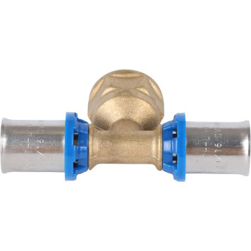 Тройник-переходник APE для металлопластиковых труб прессовой с внутренней резьбой 16х1/2х16-2