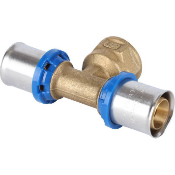 APE Тройник-переходник для металлопластиковых труб с внутренней резьбой 20х1/2х20 прессовой-1