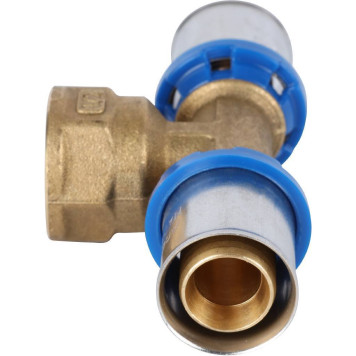 APE Тройник-переходник для металлопластиковых труб с внутренней резьбой 20х1/2х20 прессовой-3