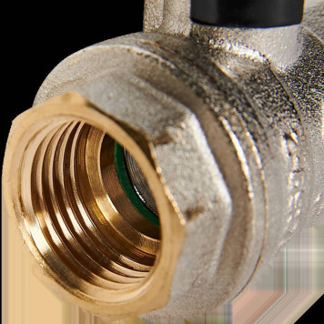 Шаровой кран BUGATTI Oregon с ручкой-рычагом из алюминия, внутренняя резьба 1/2&-1