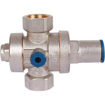 Редуктор давления STOUT PN25 Внутренняя резьба 3/4 с выходом под манометр-6