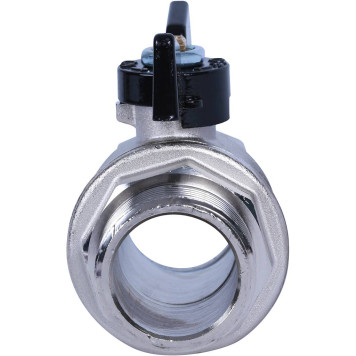 Шаровой кран BUGATTI New Jersey с ручкой-бабочкой, внутренняя наружная резьба 1 1/4.-2