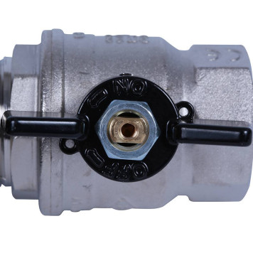 Шаровой кран BUGATTI New Jersey с ручкой-бабочкой, внутренняя наружная резьба 1 1/4.-5