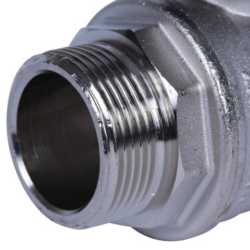 Шаровой кран BUGATTI New Jersey с ручкой-бабочкой, внутренняя наружная резьба 1 1/4.-6