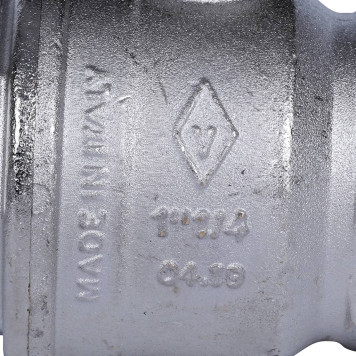 Шаровой кран BUGATTI New Jersey с ручкой-бабочкой, внутренняя наружная резьба 1 1/4.-8