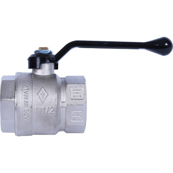 Шаровой кран BUGATTI Arizona с ручкой-рычагом из алюминия, внутренняя резьба 1 1/2.-3