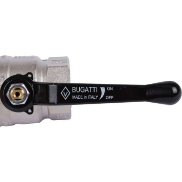 Шаровой кран BUGATTI Arizona с ручкой-рычагом из алюминия, внутренняя наружная резьба 1,5 дюйма.-4