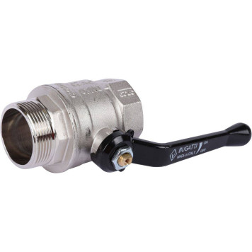 Шаровой кран BUGATTI Arizona с ручкой-рычагом из алюминия, внутренняя наружная резьба 1,5 дюйма.-5