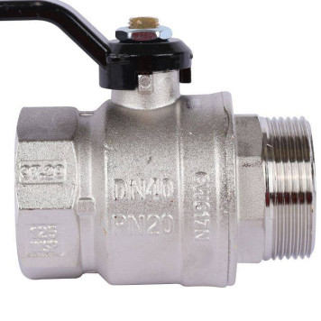 Шаровой кран BUGATTI Arizona с ручкой-рычагом из алюминия, внутренняя наружная резьба 1,5 дюйма.-6