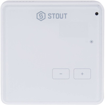 Беспроводной комнатный регулятор R-8z, белый STOUT STE-0101-008003 (STE-0101-008003)
