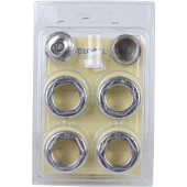 Присоединительный набор для радиатора Global 011048 CHROME Global KIT 3/4 (цвет хром.)) A048KIT3/499 (A048KIT3/499)