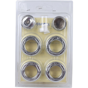 Присоединительный набор для радиатора Global 011048 CHROME Global KIT 3/4 (цвет хром.)) A048KIT3/499 (A048KIT3/499)