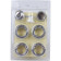 Присоединительный набор для радиатора Global 011048 CHROME Global KIT 3/4 (цвет хром.)) A048KIT3/499 (A048KIT3/499)