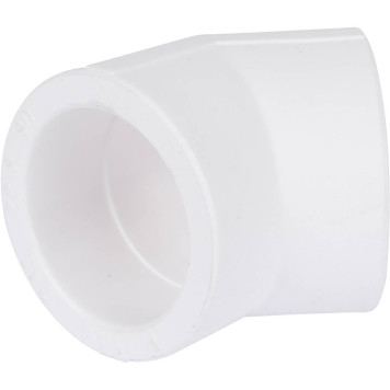 Угольник Kalde Россия d=40 45* для сварки полипропиленовых труб (белый)-3