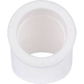 Угольник Kalde Россия d=50 45* для сварки полипропиленовых труб (белый)-1