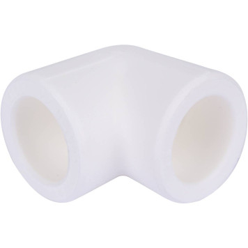Угольник 90 Kalde для сварки полипропиленовых труб d=20 (белый)