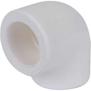 Угольник 90 Kalde для сварки полипропиленовых труб d=20 (белый)-1