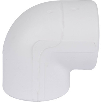 Угольник 90 градусов Kalde Россия для сварки полипропиленовых труб d=32, белый-3